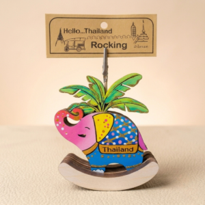 01 Rocking Photo Clip Thai Elephant (x6)
