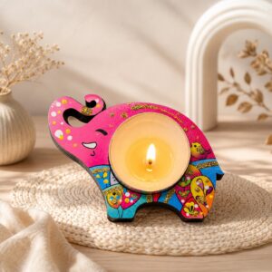 01 Tealight Holder & Scented Candle set (x6)